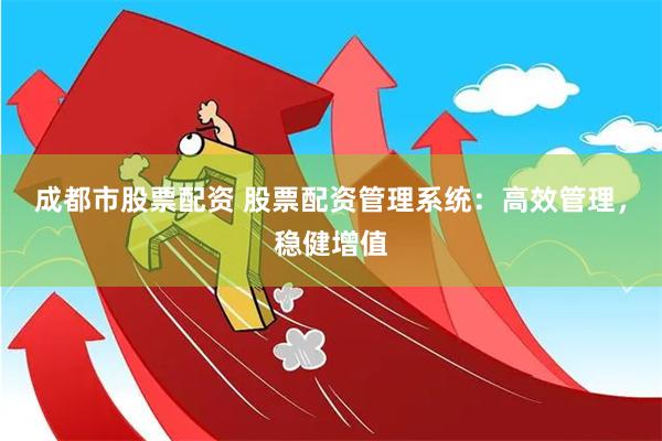 成都市股票配资 股票配资管理系统：高效管理，稳健增值